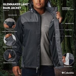 Columbia Glennaker Lake Packable Rain Jacket